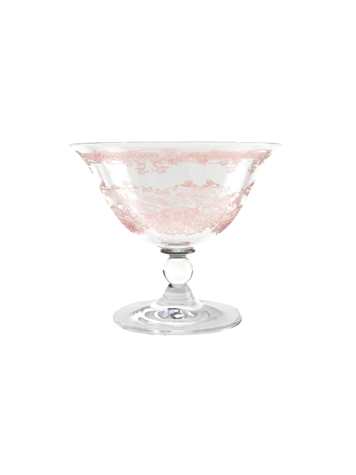 Arte Italica Pink Giardino Compote Weston Table
