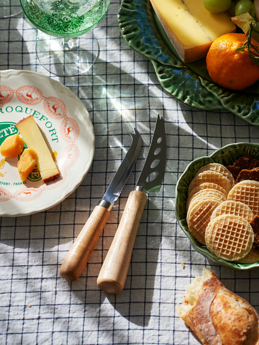 Birdseye Maple Cheese Knives Weston Table