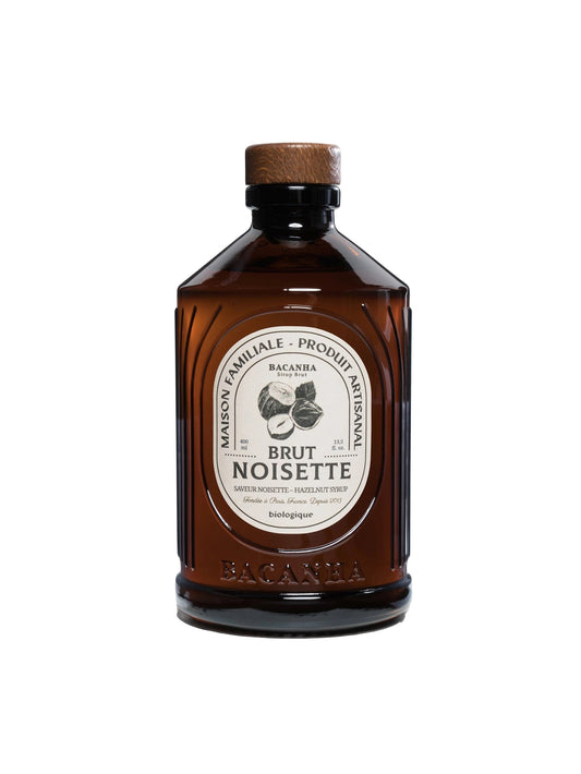 Bacanha Organic Raw Hazelnut Syrup Weston Table