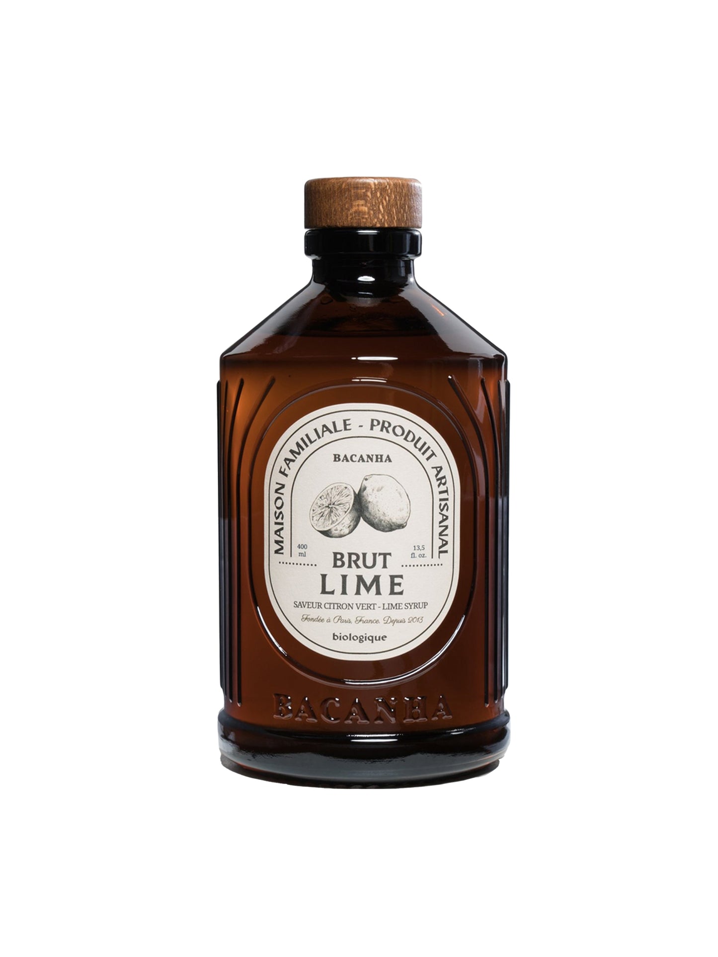 Bacanha Organic Raw Syrup Lime Weston Table