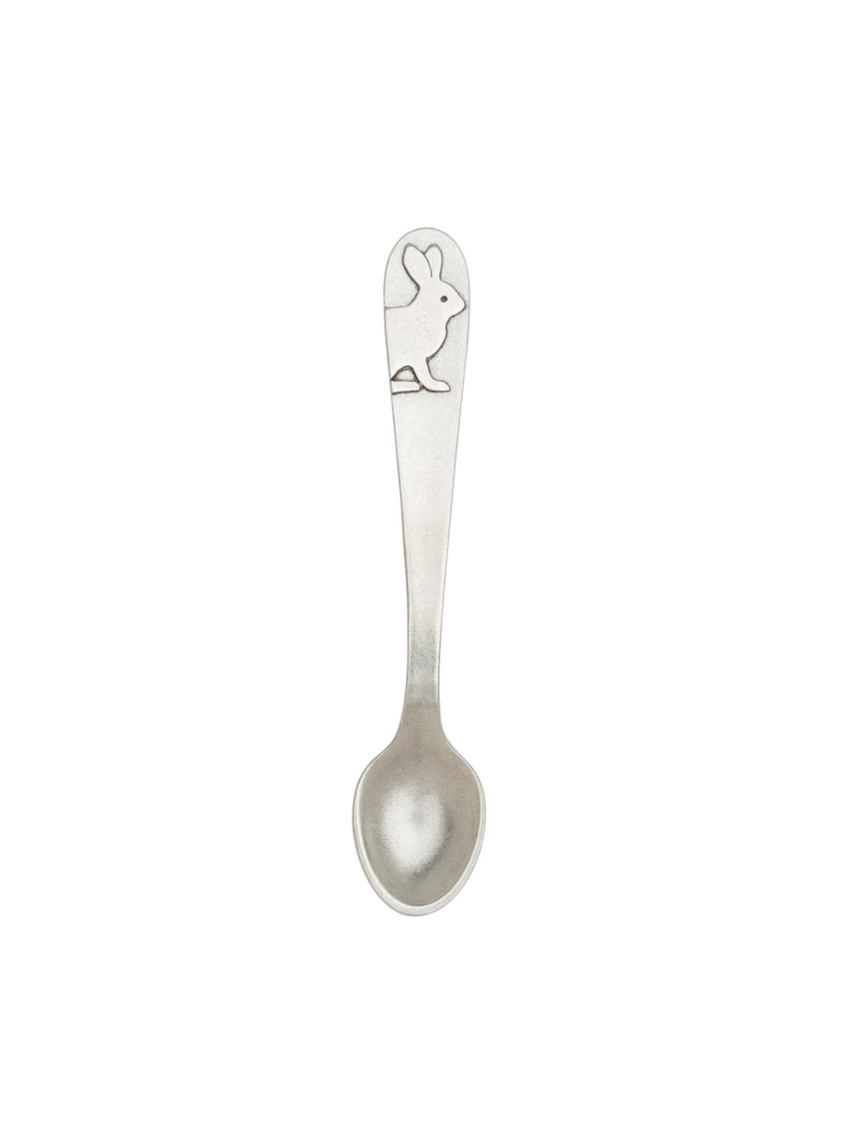 Beehive Handmade Pewter Baby Feeding Spoon Rabbit Weston Table
