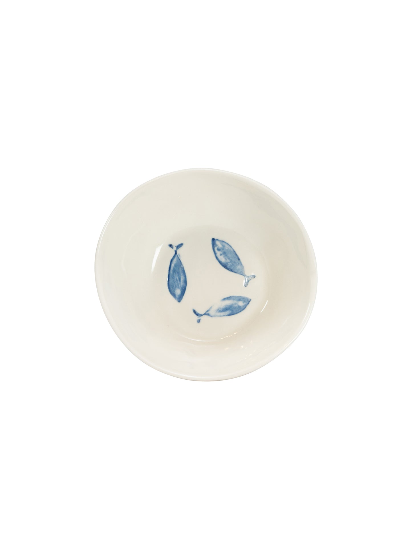 Bertozzi Blue Fish Cereal Bowl Weston Table