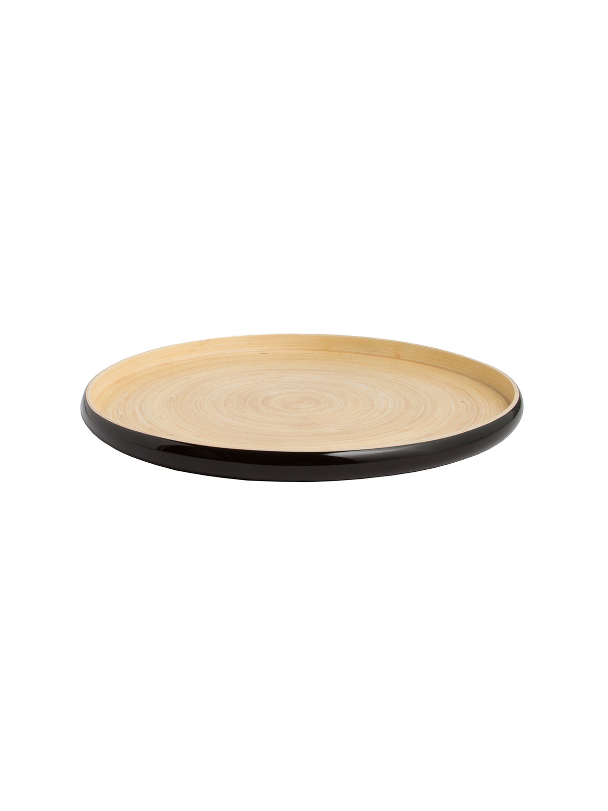 Bibol Bamboo Serving Platter Noir Weston Table