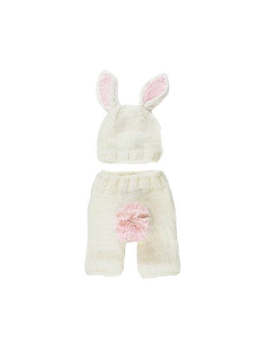 Blueberry Hill Hand Knit Newborn Bunny Set Weston Table