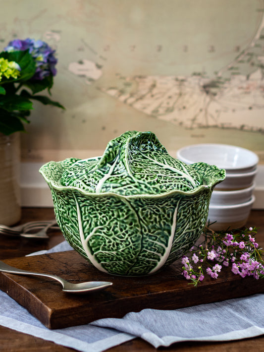 Bordallo Pinheiro 3 Quart Cabbage Tureen Weston Table