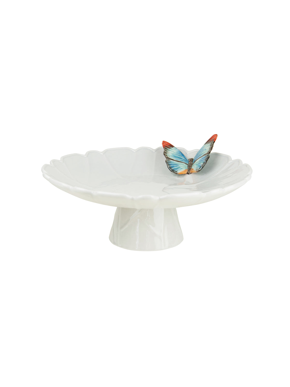 Bordallo Pinheiro Cloudy Butterflies Cake Stand Weston Table
