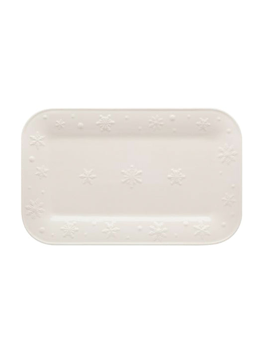 Bordallo Pinheiro Snowflakes Platter Weston Table