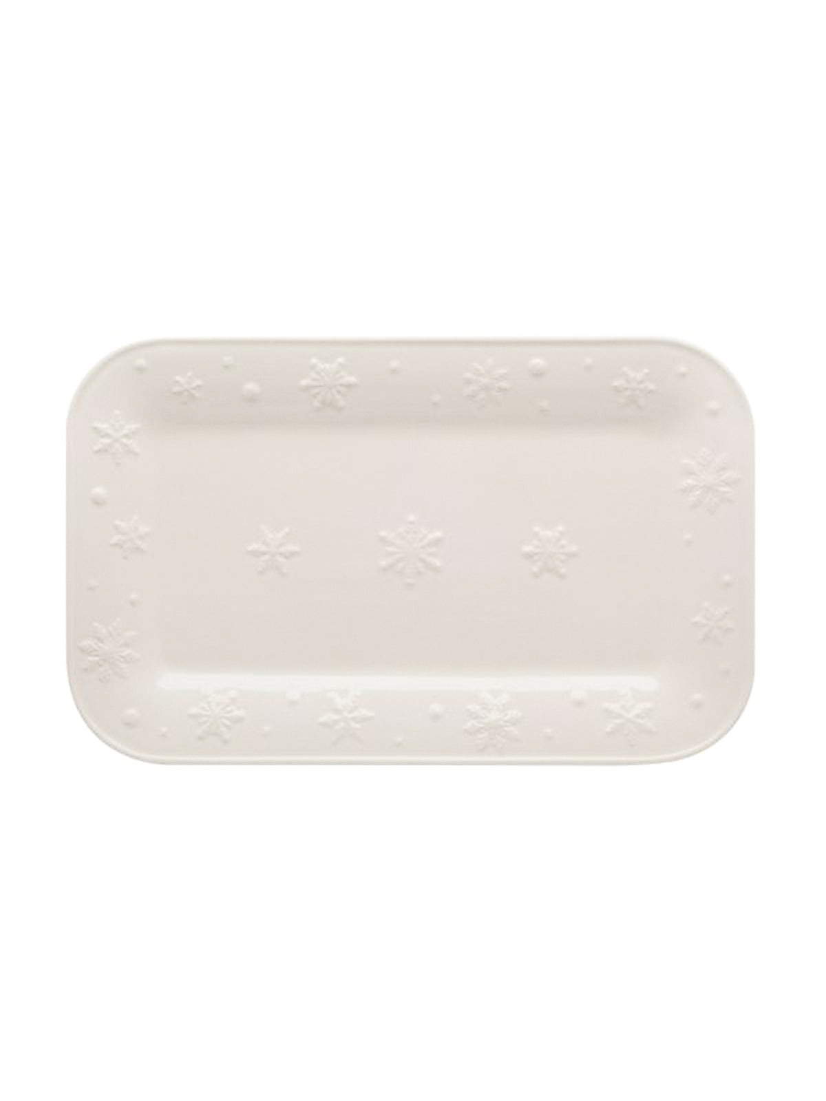 Bordallo Pinheiro Snowflakes Platter Weston Table