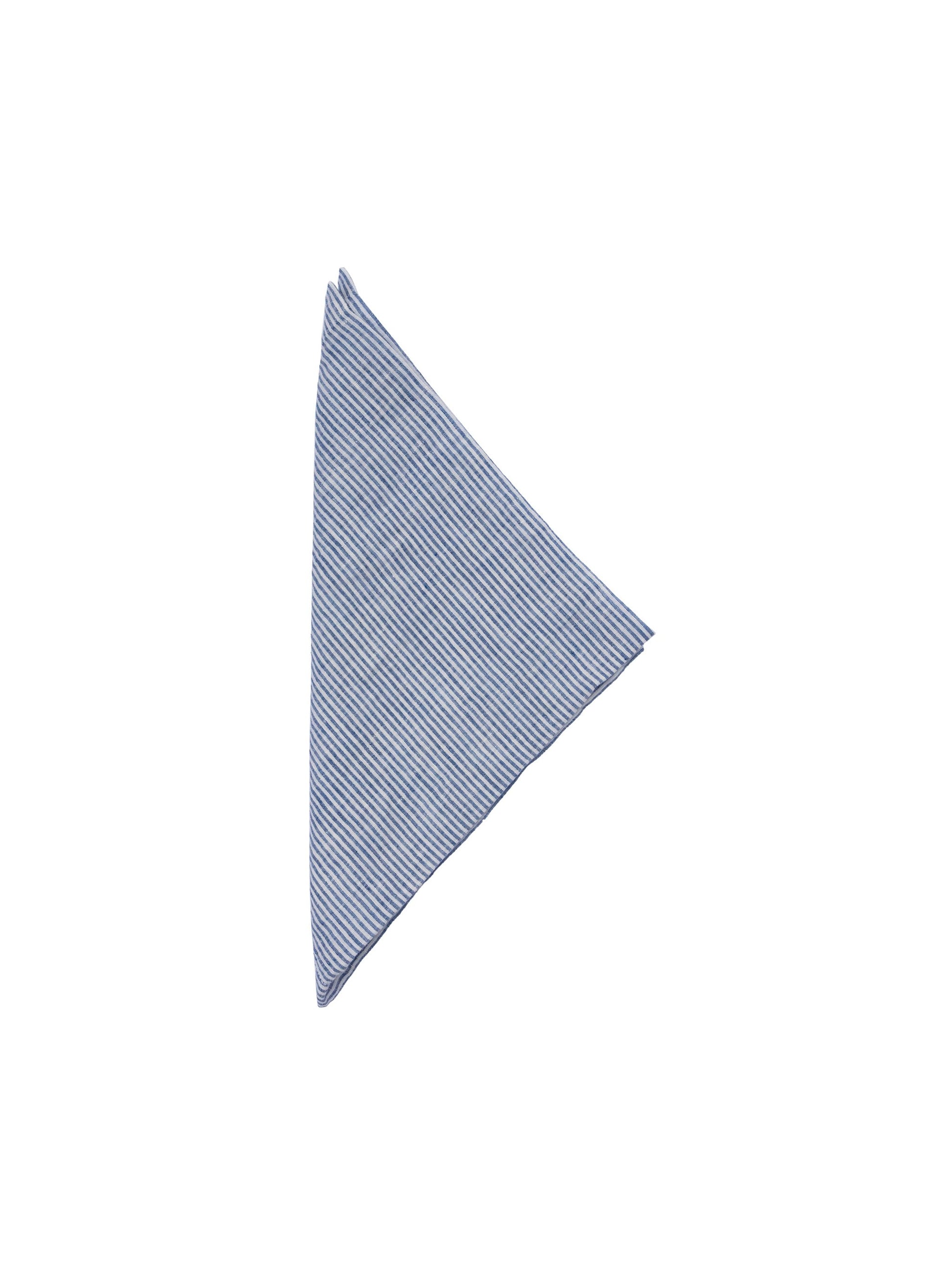 Cape Cod Blue Striped Linen Collection Weston Table