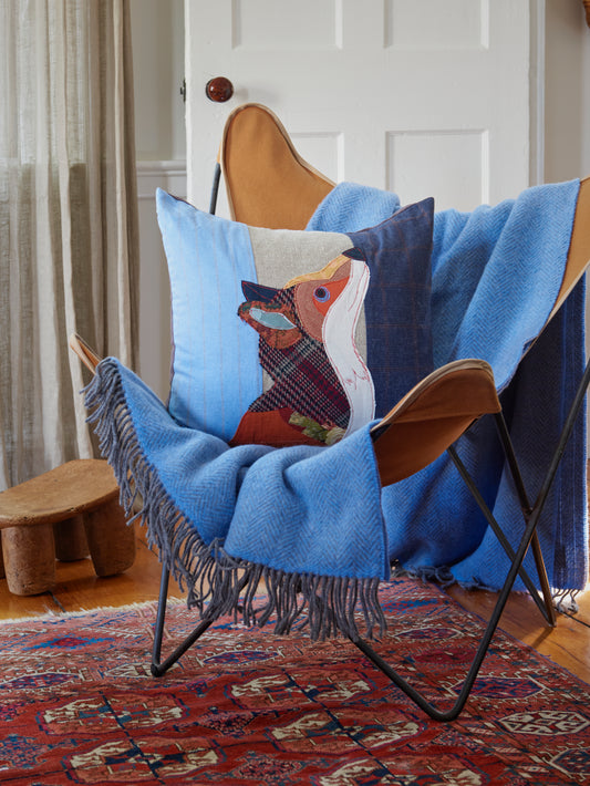 Carola van Dyke Moon Fox Pillow Weston Table