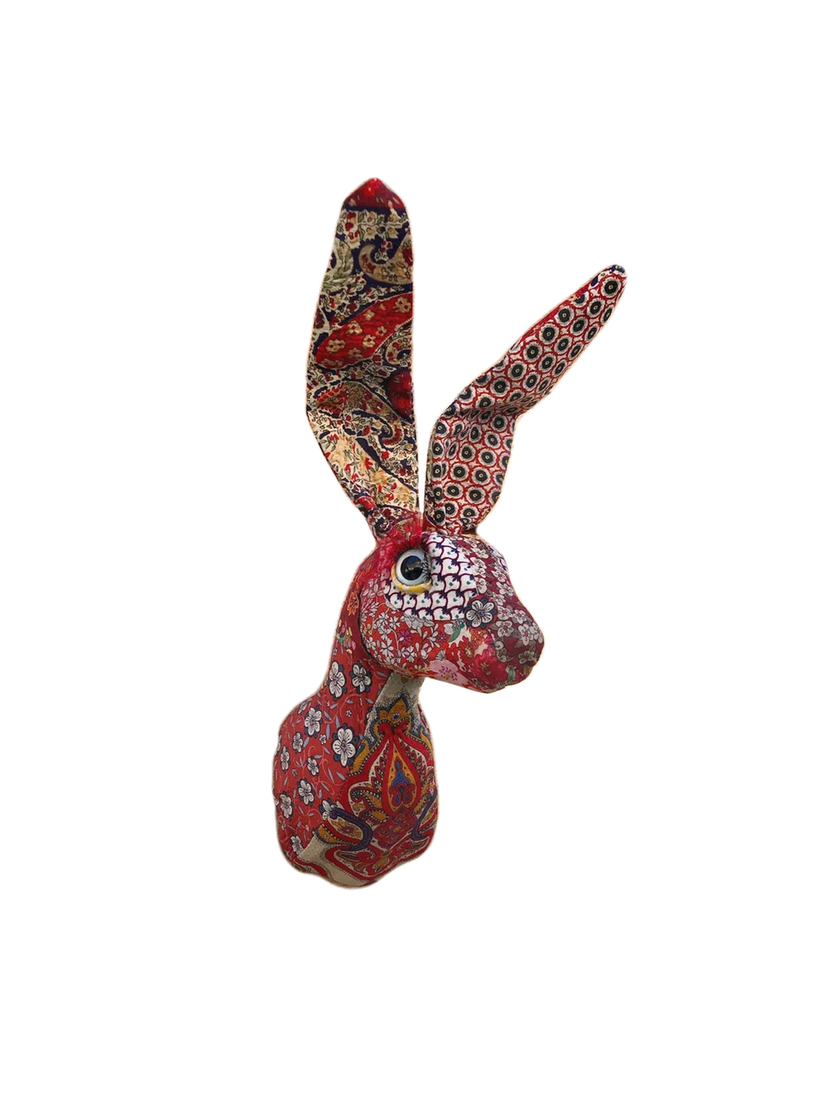 Carola van Dyke Red Liberty Hare Weston Table