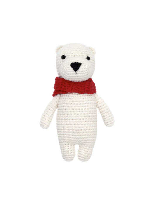 Cheengoo Pat the Polar Bear Mini Doll Weston Table