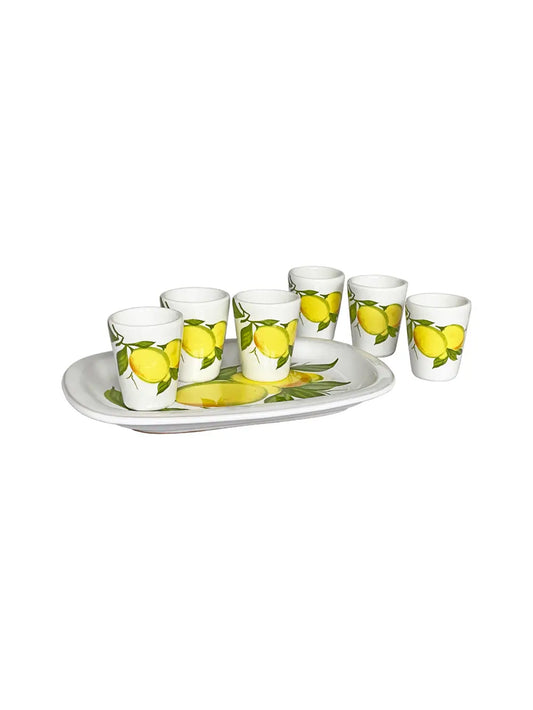 Classic Italian limoncello Set Weston Table