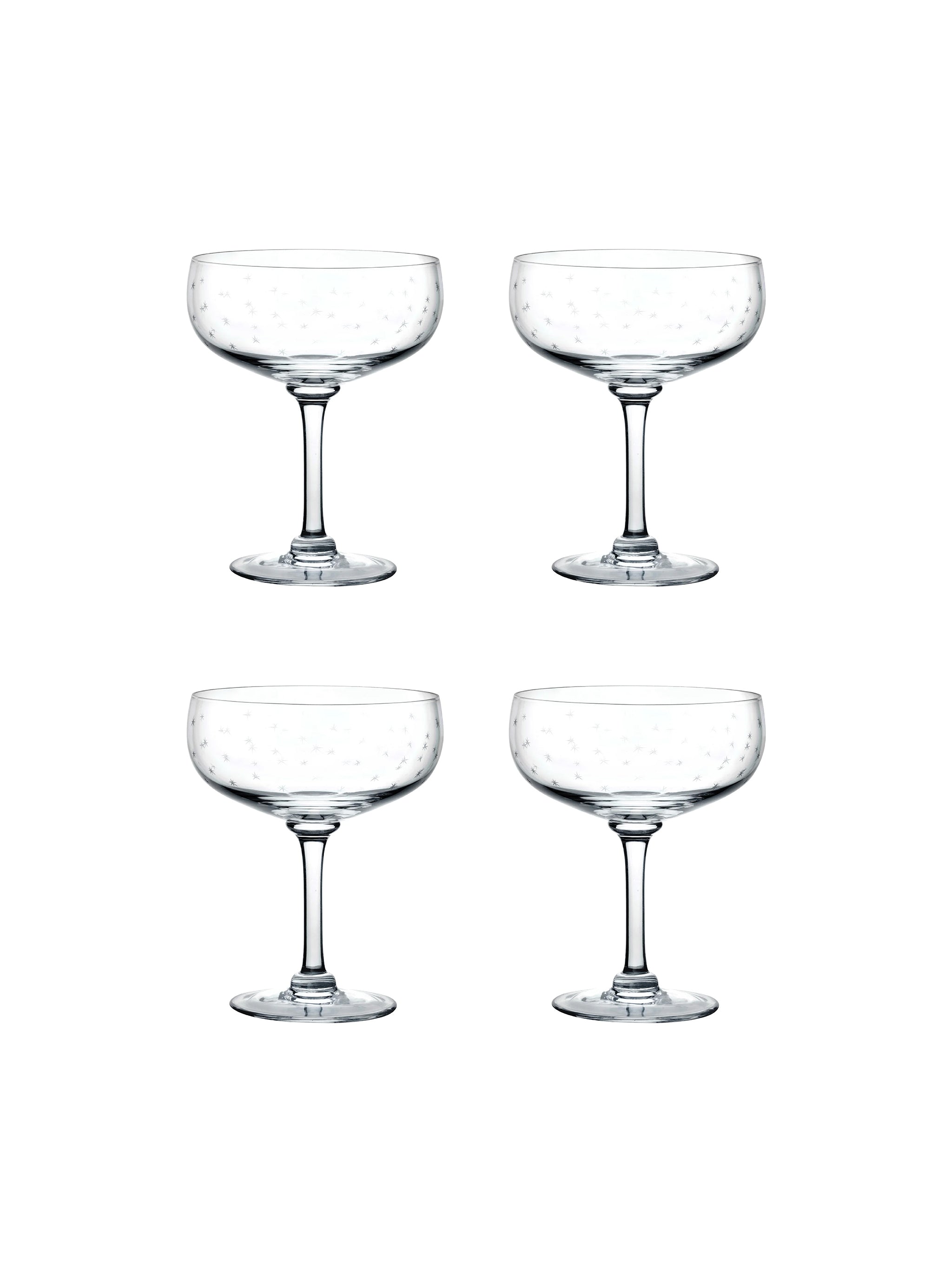 Shop the Crystal Cocktail Glasses with Stars at Weston Table