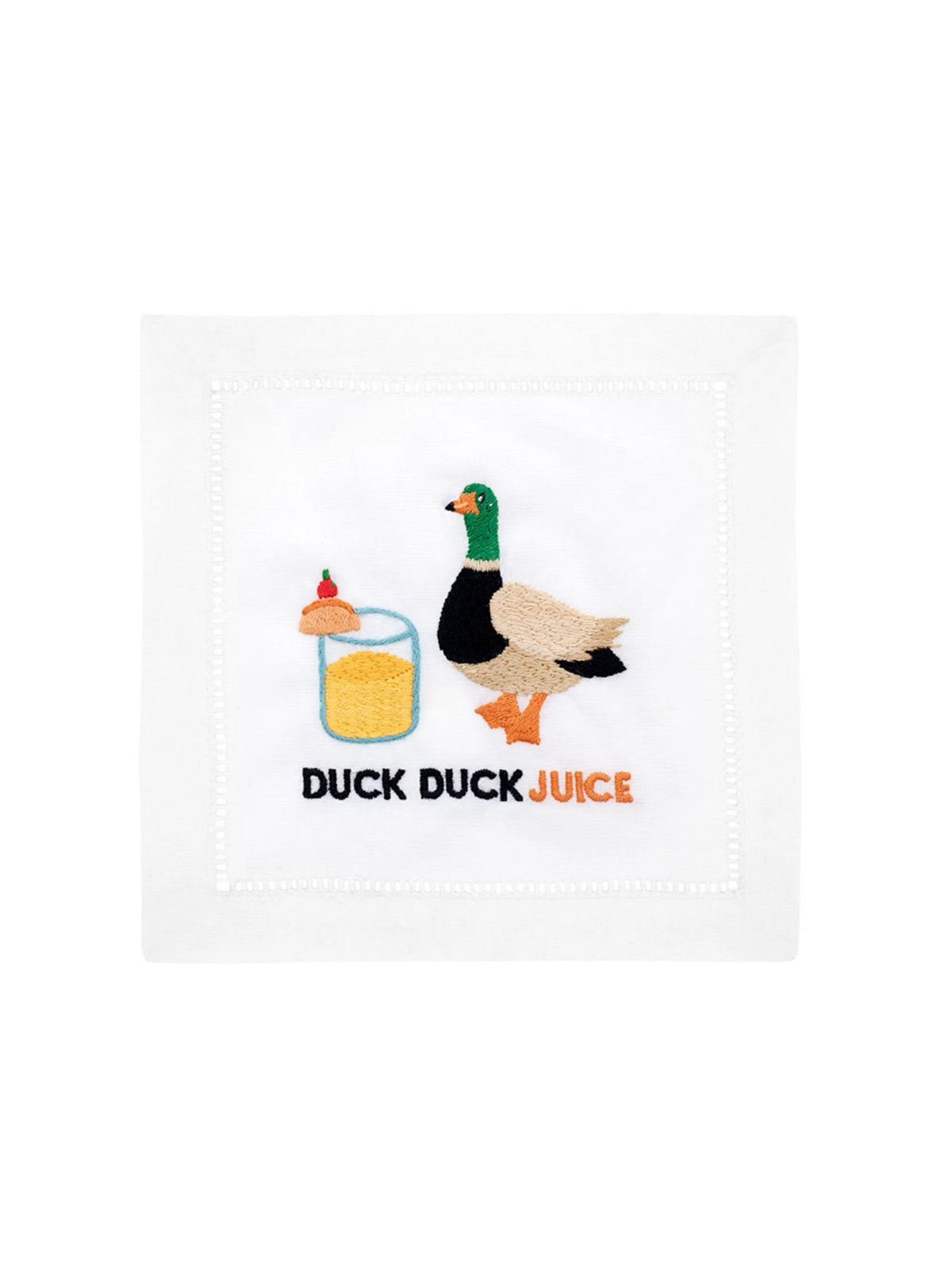 Duck Duck Juice Cocktail Napkin Set Weston Table