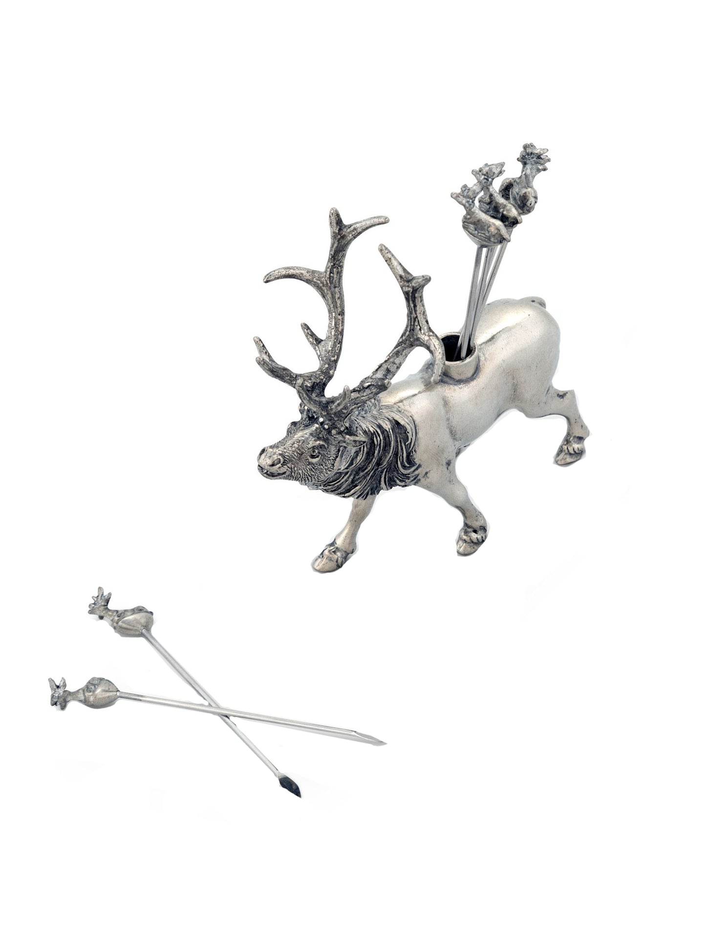 Elk Pewter Cheese Pick Set Weston Table