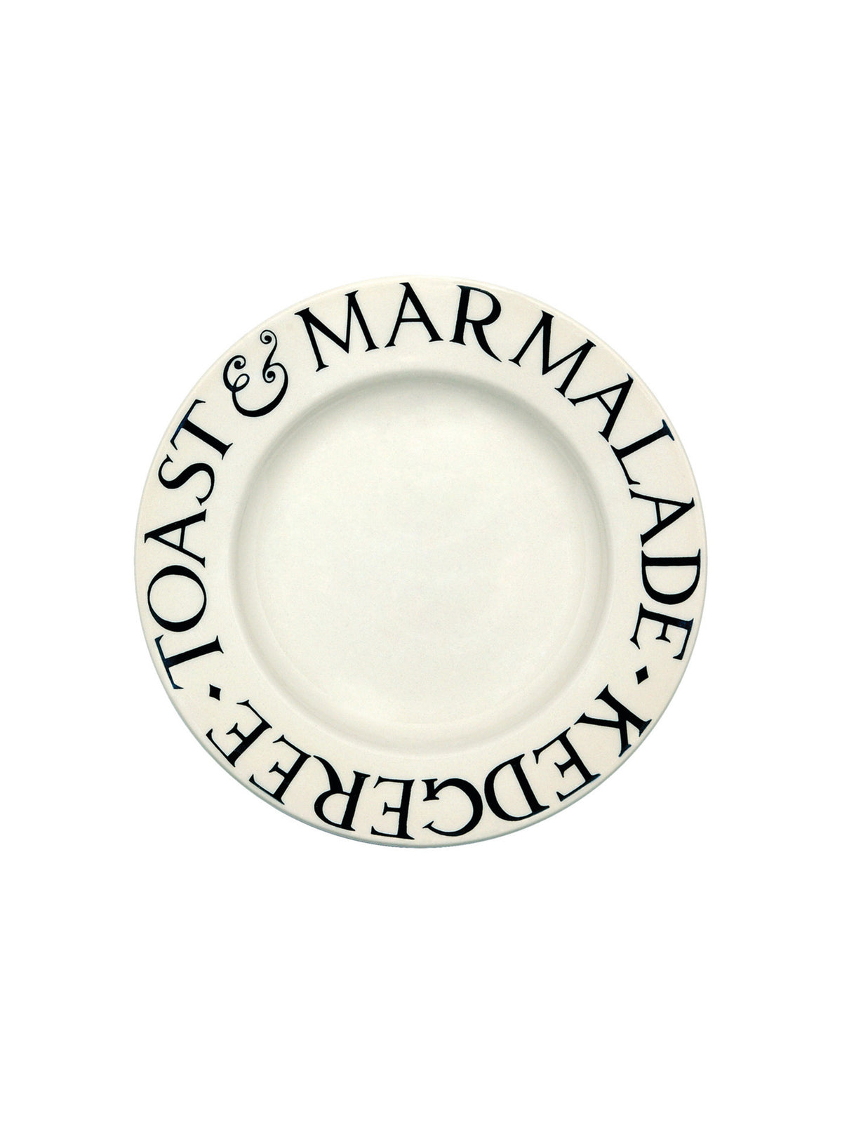 Emma Bridgewater Black Toast 8.5" Plate Weston Table