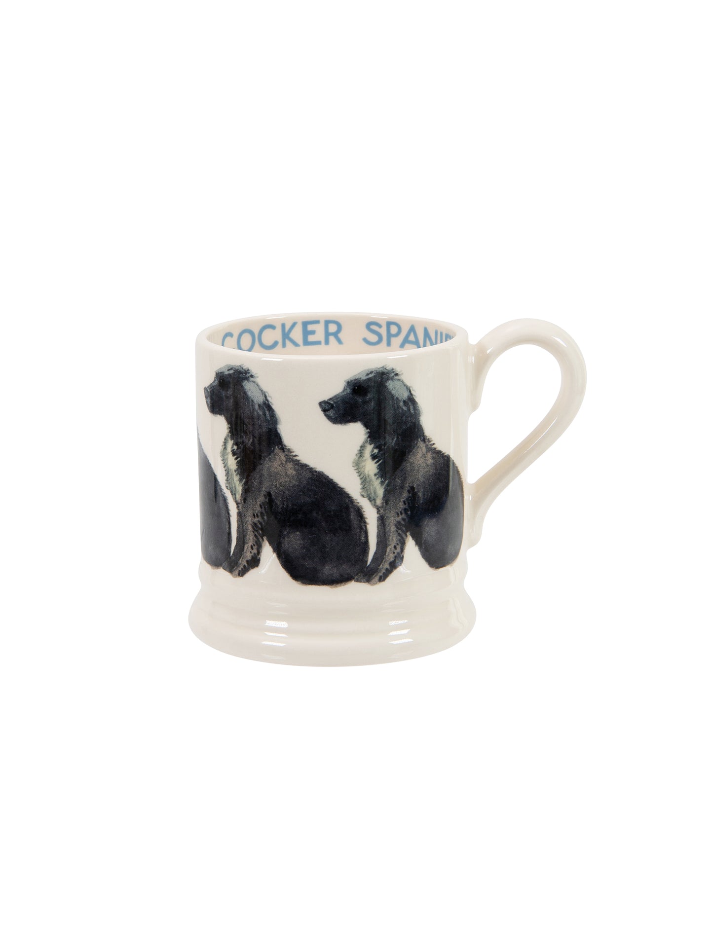 Emma Bridgewater Dog Half Pint Mug Cocker Spaniel Weston Table