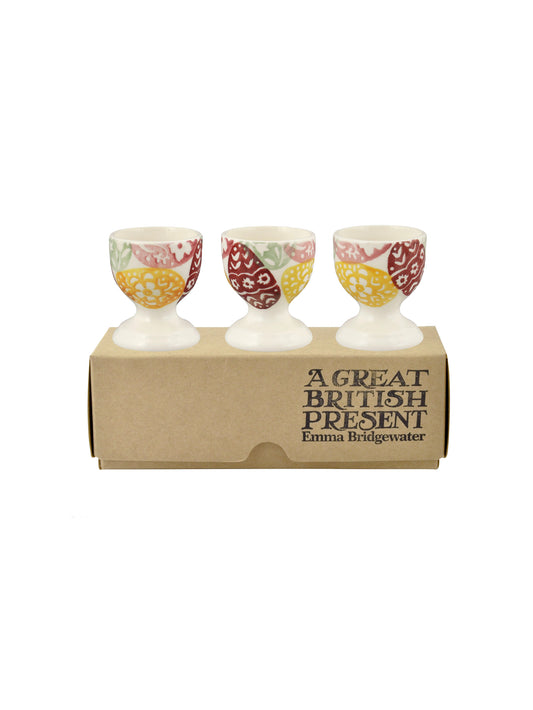 Emma Bridgewater Easter Egg Set of 3 Egg Cups Boxed Weston Table