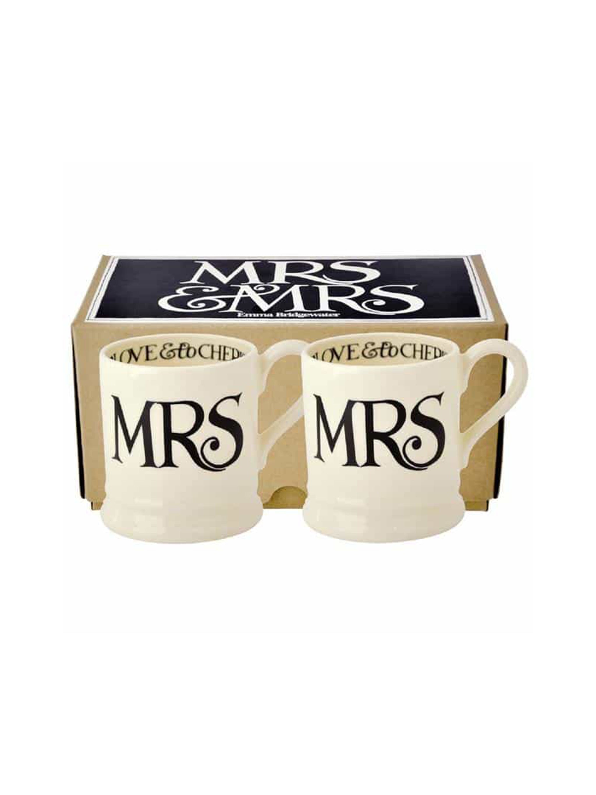 Shop Emma Bridgewater Mr. & Mrs. Mr. & Mr. and Mrs. & Mrs. Half