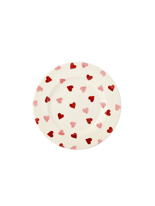 Emma Bridgewater Pink Hearts 8.5 Inch Plate Weston Table