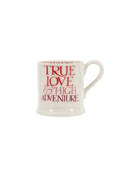 Emma Bridgewater Pink Toast True Love Half Pint Mug Boxed Weston Table