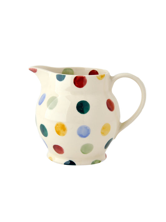 Emma Bridgewater Polka Dot Half Pint Jug Weston table