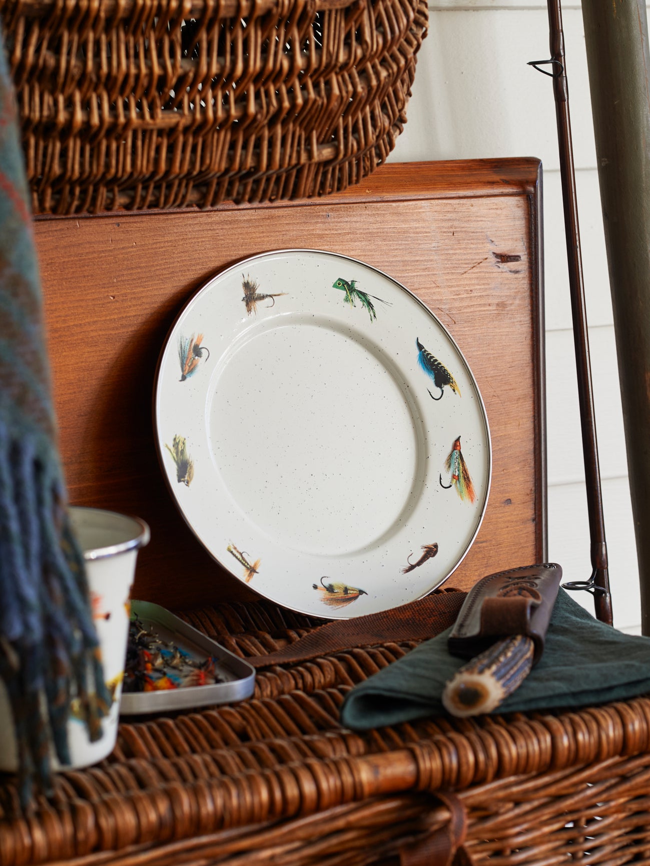 Enamelware Fly Fishing Charger