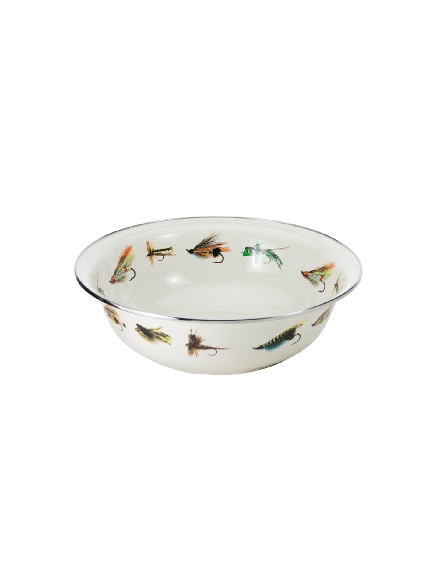 Enamelware Fishing Fly Serving Basin Weston Table