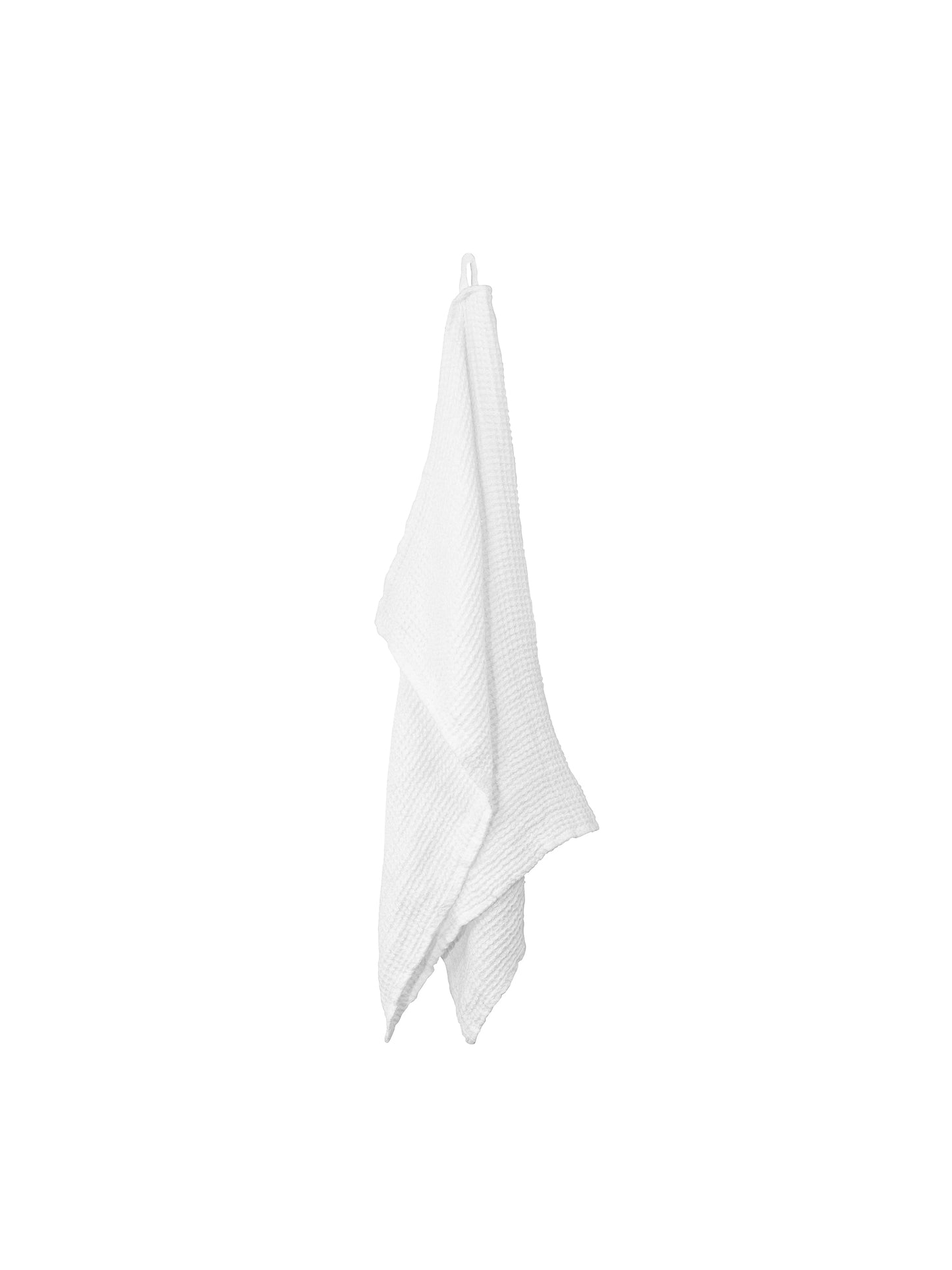 European White Luxury Waffle Weave Towel Collection Hand Towel Weston Table