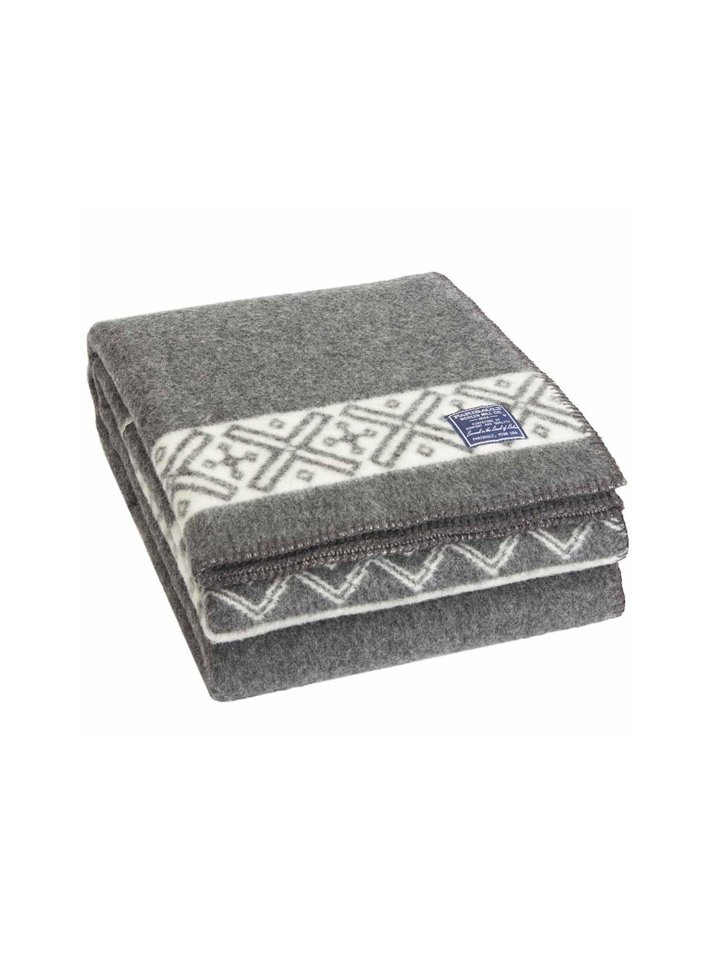 Faribault Tofte Fair Isle Throw Weston Table