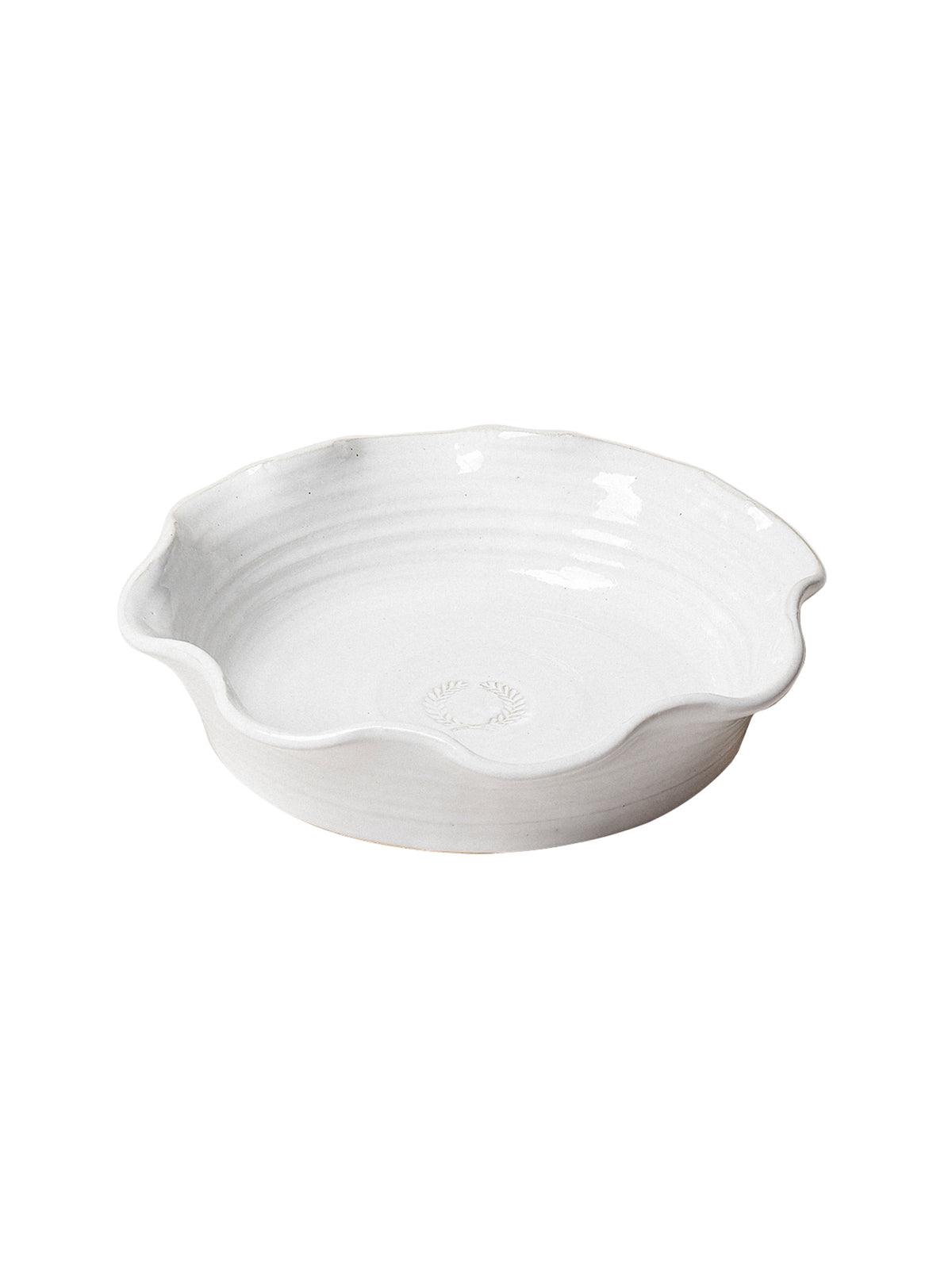 Farmhouse Pottery Laurel Pie Dish Weston Table