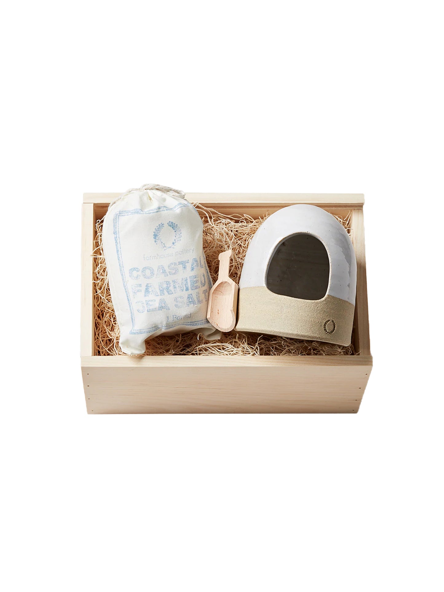 Farmhouse Pottery Salt and Cellar Gift Set Weston Table