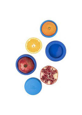 Food Huggers - Silicone Food Containers - Set of 5