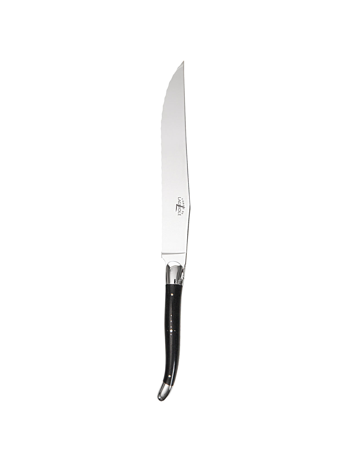 Forge de Laguiole Ebony Bread Knife Weston Table