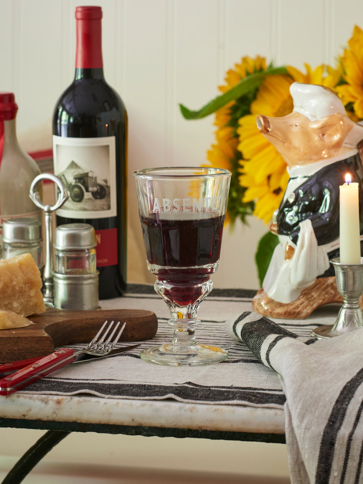 French Bistro Glasses Weston Table