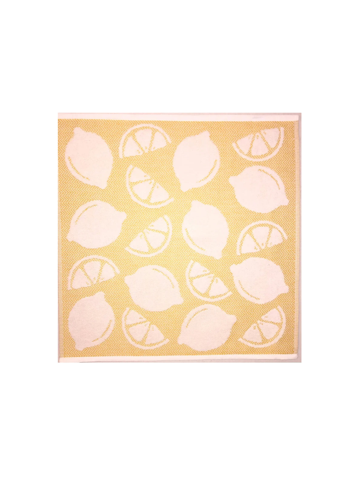 Fresh Fruit Lemon Kitchen Towel Terry Weston Table