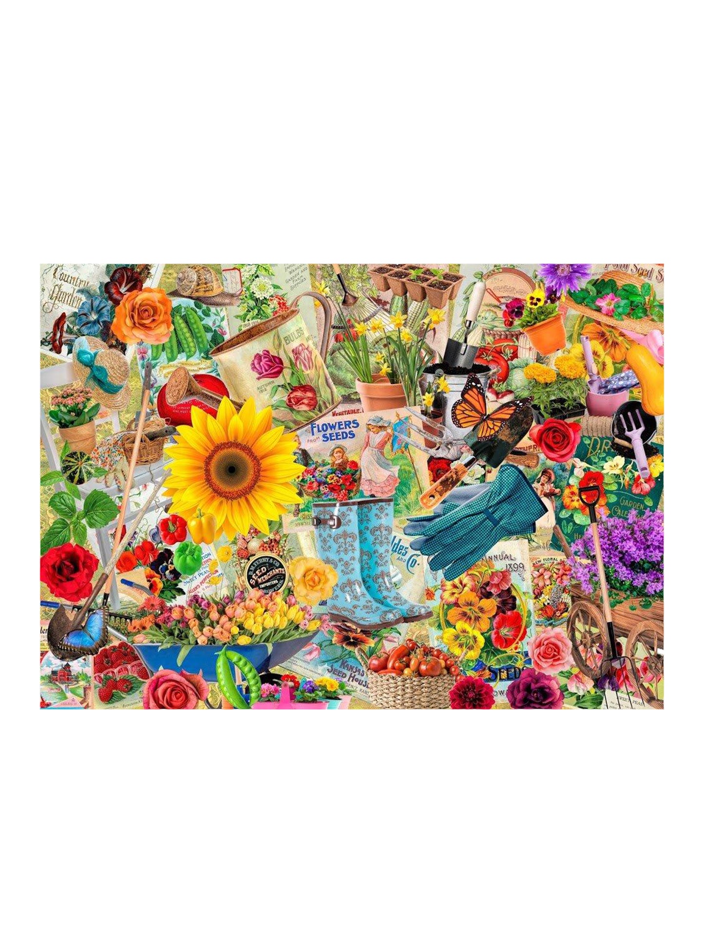 Garden Wood Puzzle Weston Table