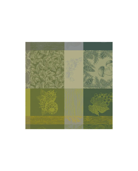 Garnier-Thiebaut Moss Autumn Woods Napkins Weston Table