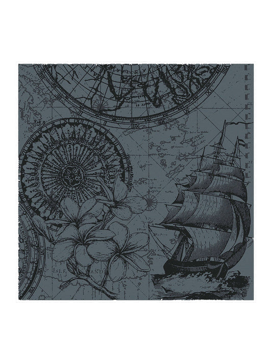 Garnier-Thiebaut Compass Rose Napkins Weston Table