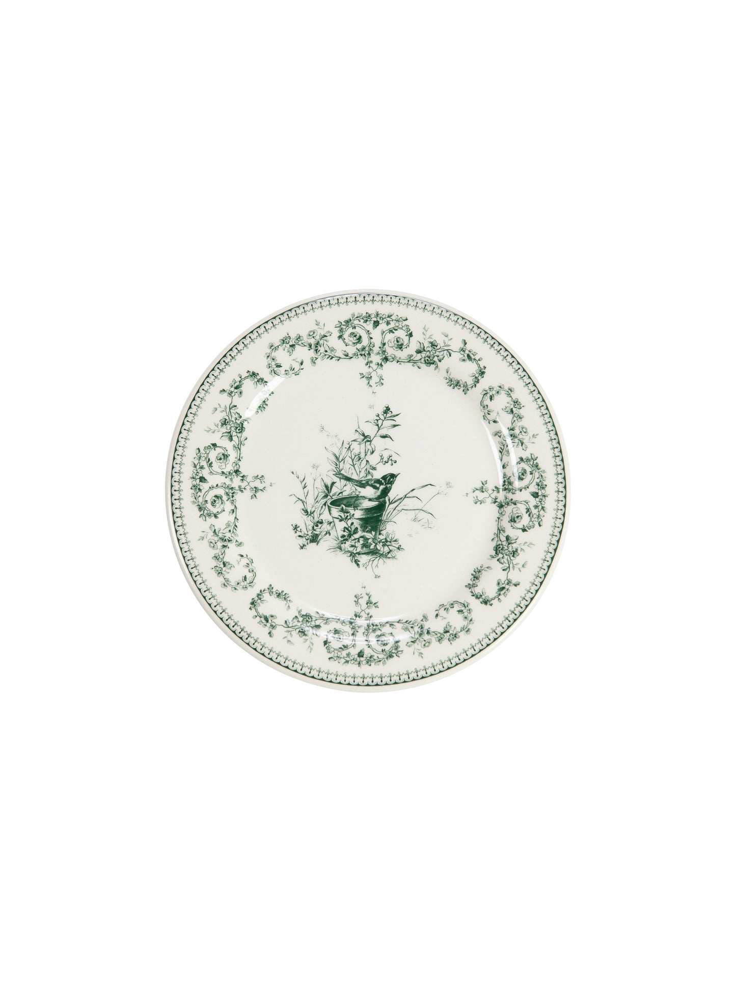 Gien Les Depareillees Oiseaux Canape Plates