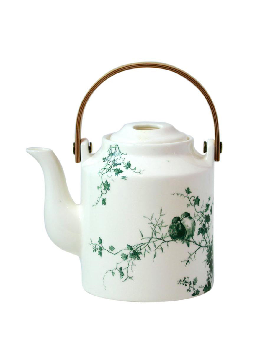 Gien Les Oiseaux Coffee & Tea Set