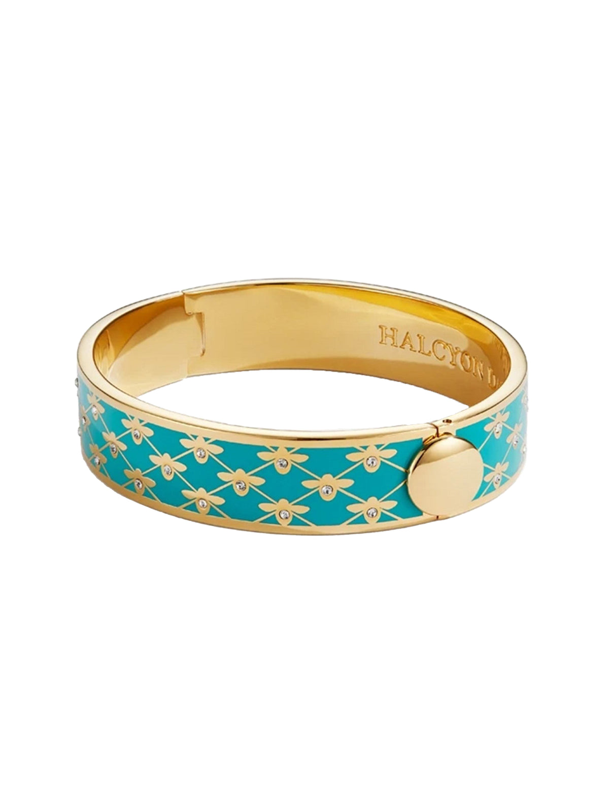 Halcyon Days Bee Sparkle Trellis Bangles Weston Table