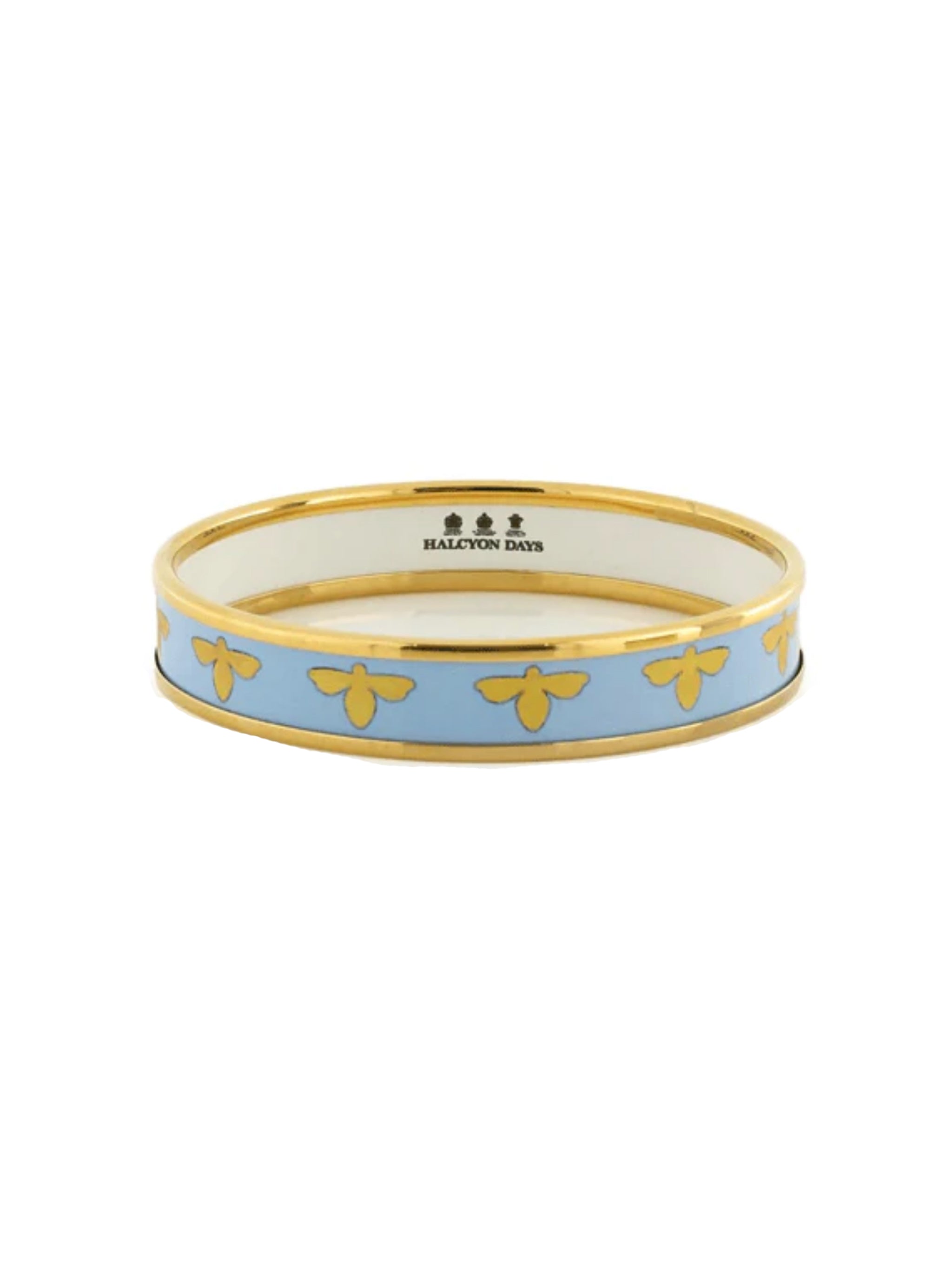 Halcyon Days Gold-Plated Bee Bangle