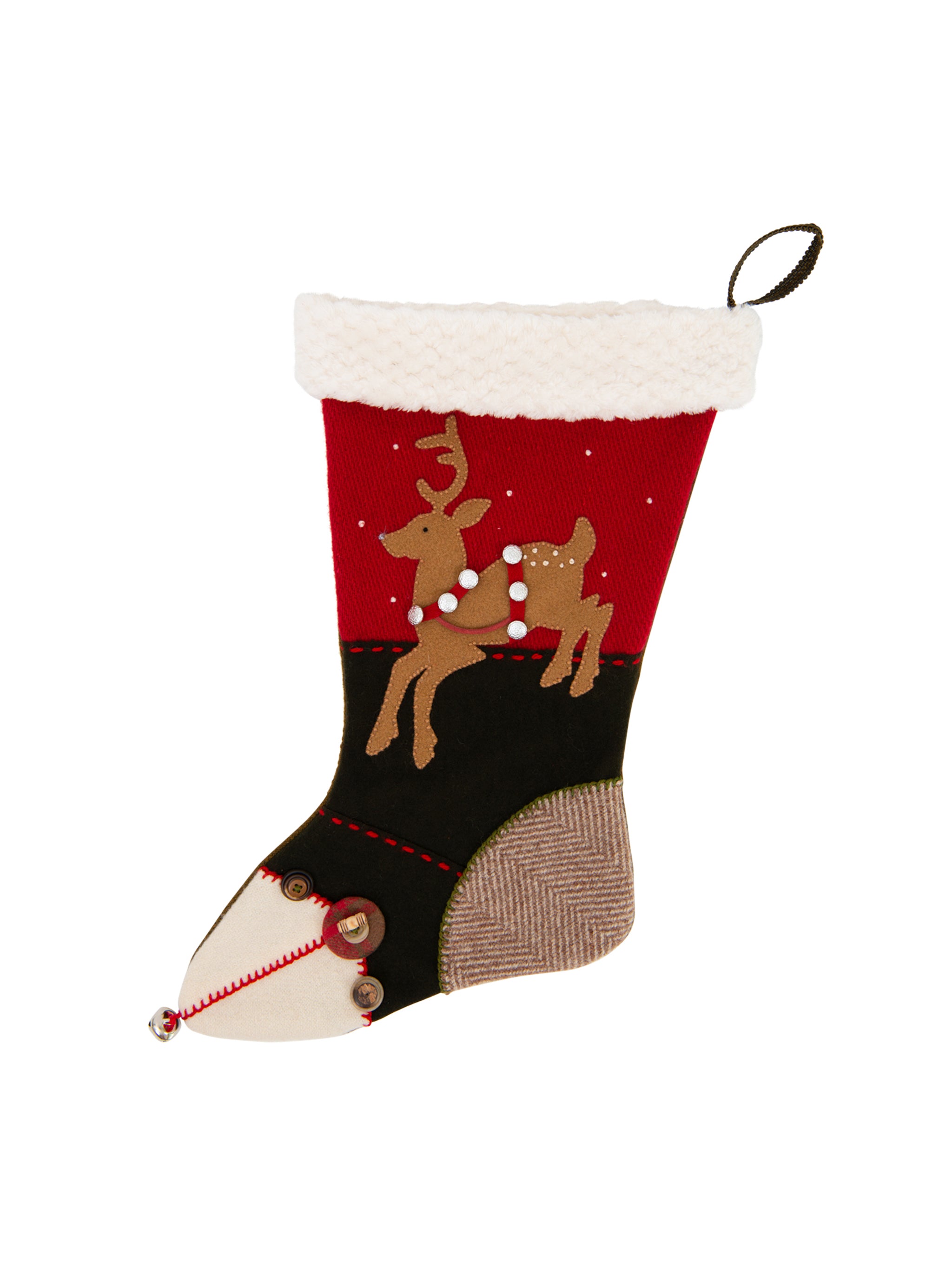 Holiday Reindeer Ceramic Mug & Slipper Socks Set