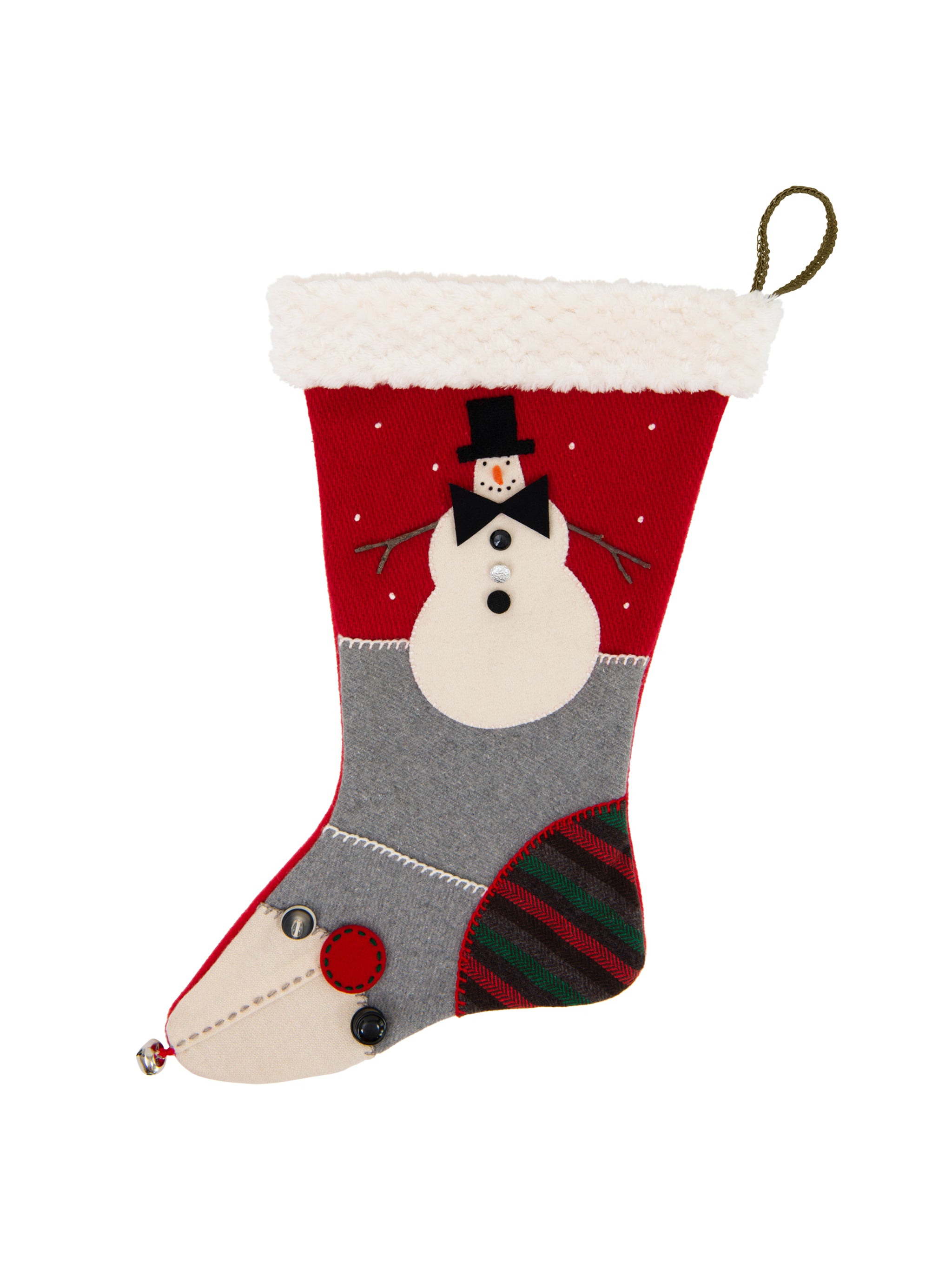 Needlepoint Stocking - Snowman