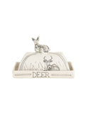 Hope and Mary Woodland Animal Rectangular Butter Dish Deer Weston Table