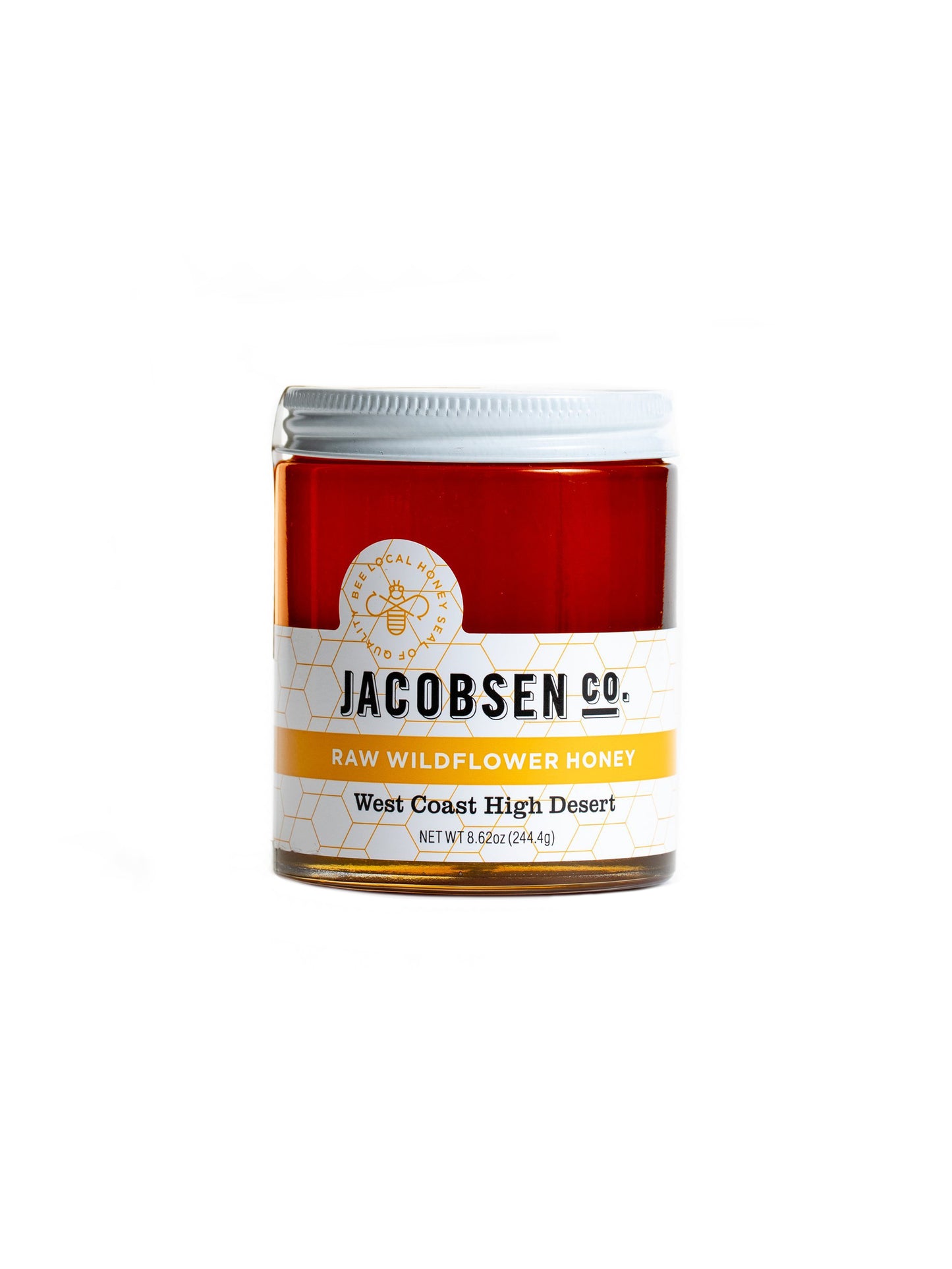 Jacobsen Salt Co. Raw Honey Wildflower Weston Table