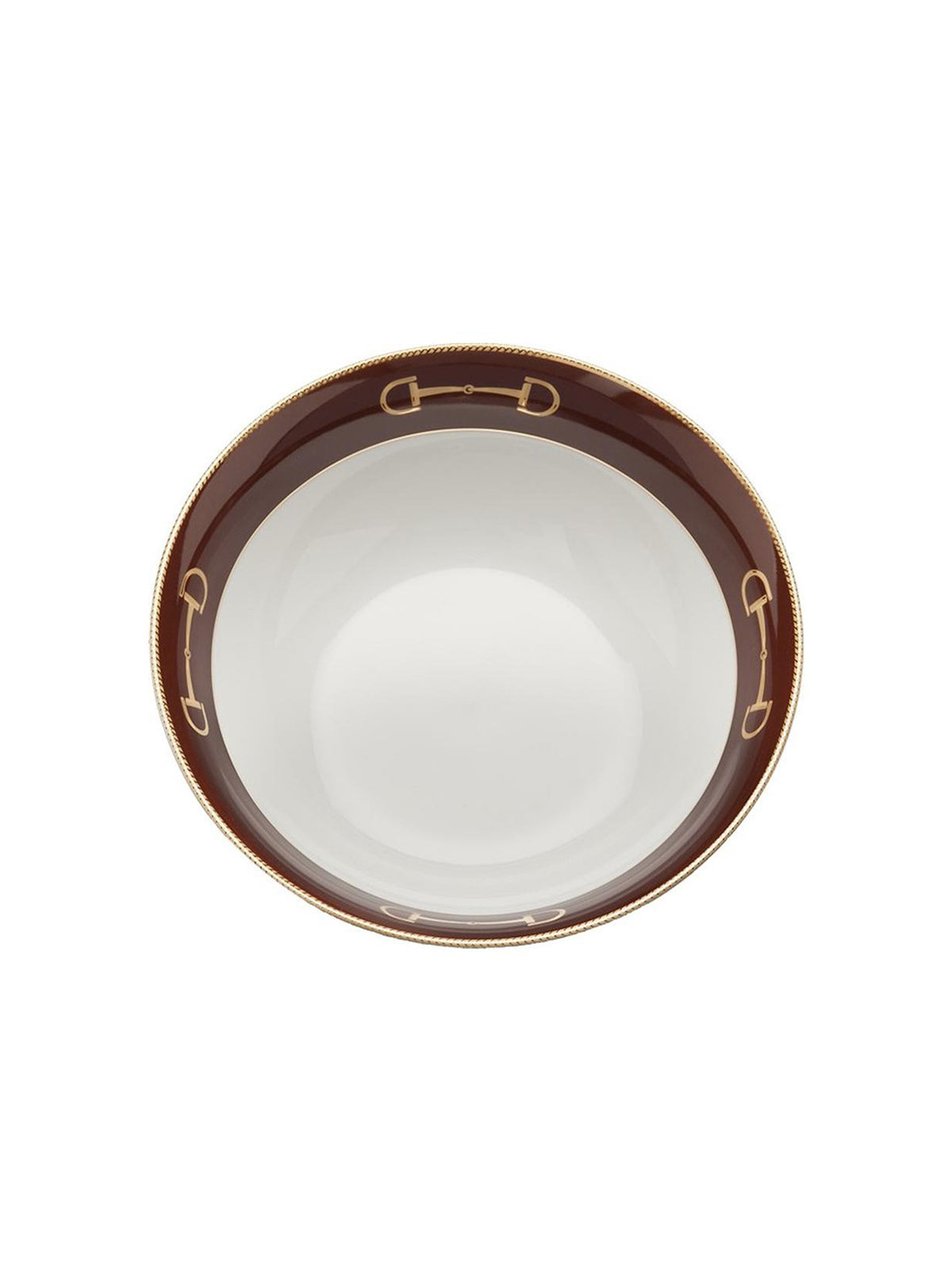 Julie Wear Cheval Chestnut Brown Serve Bowl Weston Table