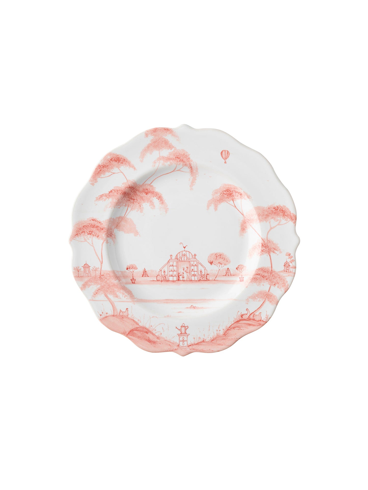 Juliska Country Estate Dessert Plate Petal Pink Weston Table